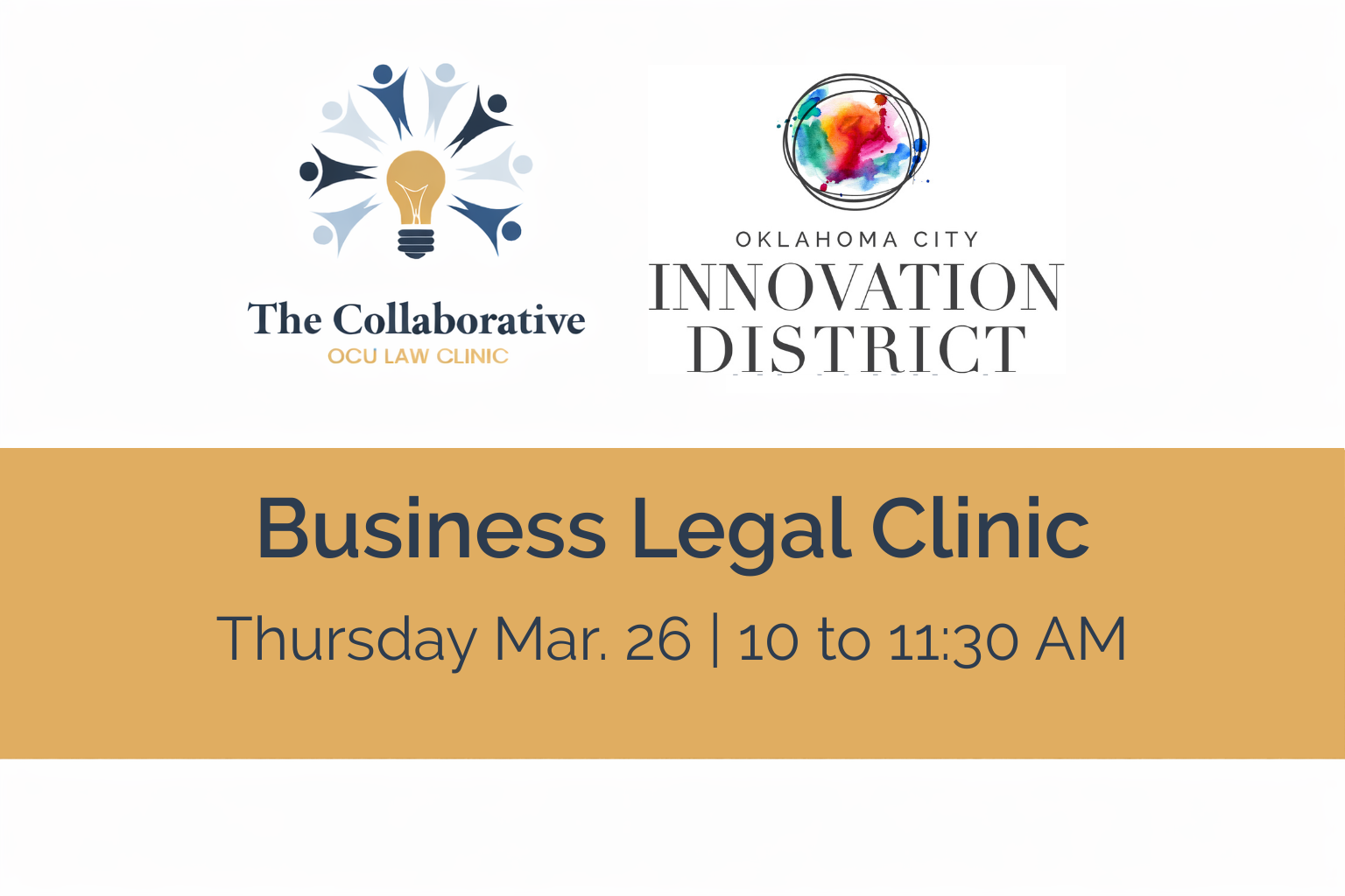 OKCU x OKCID Business Legal Clinic 