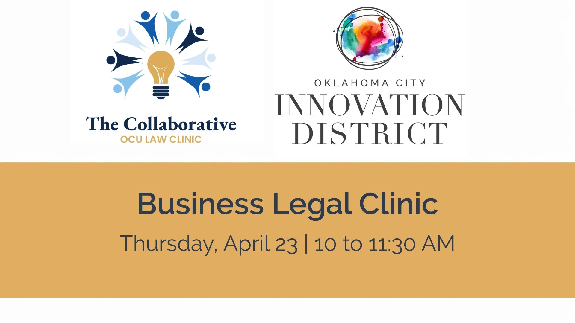 OKCU x OKCID Business Legal Clinic 
