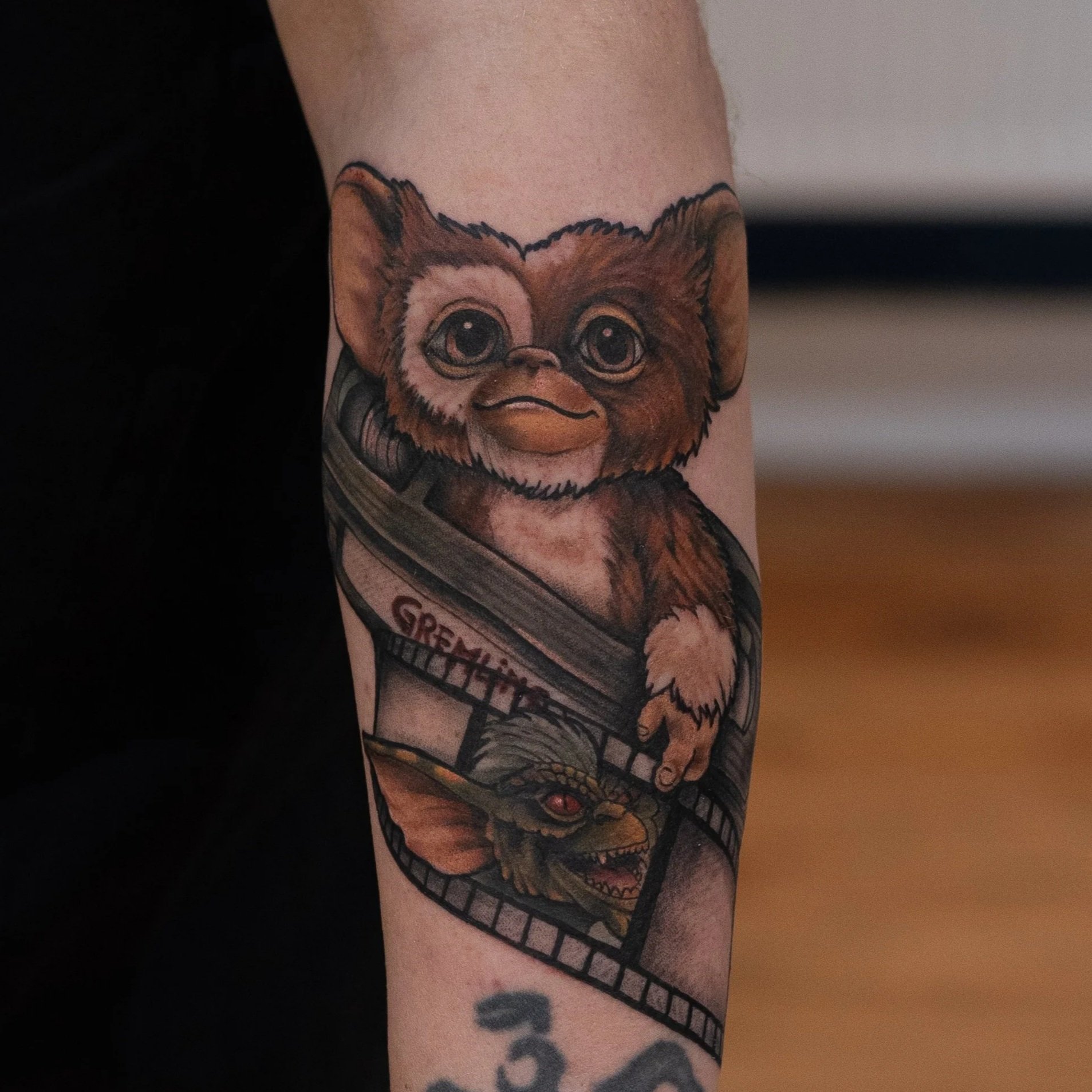 Gremlins Tattoo done in Wheatley, Oxford and Thame