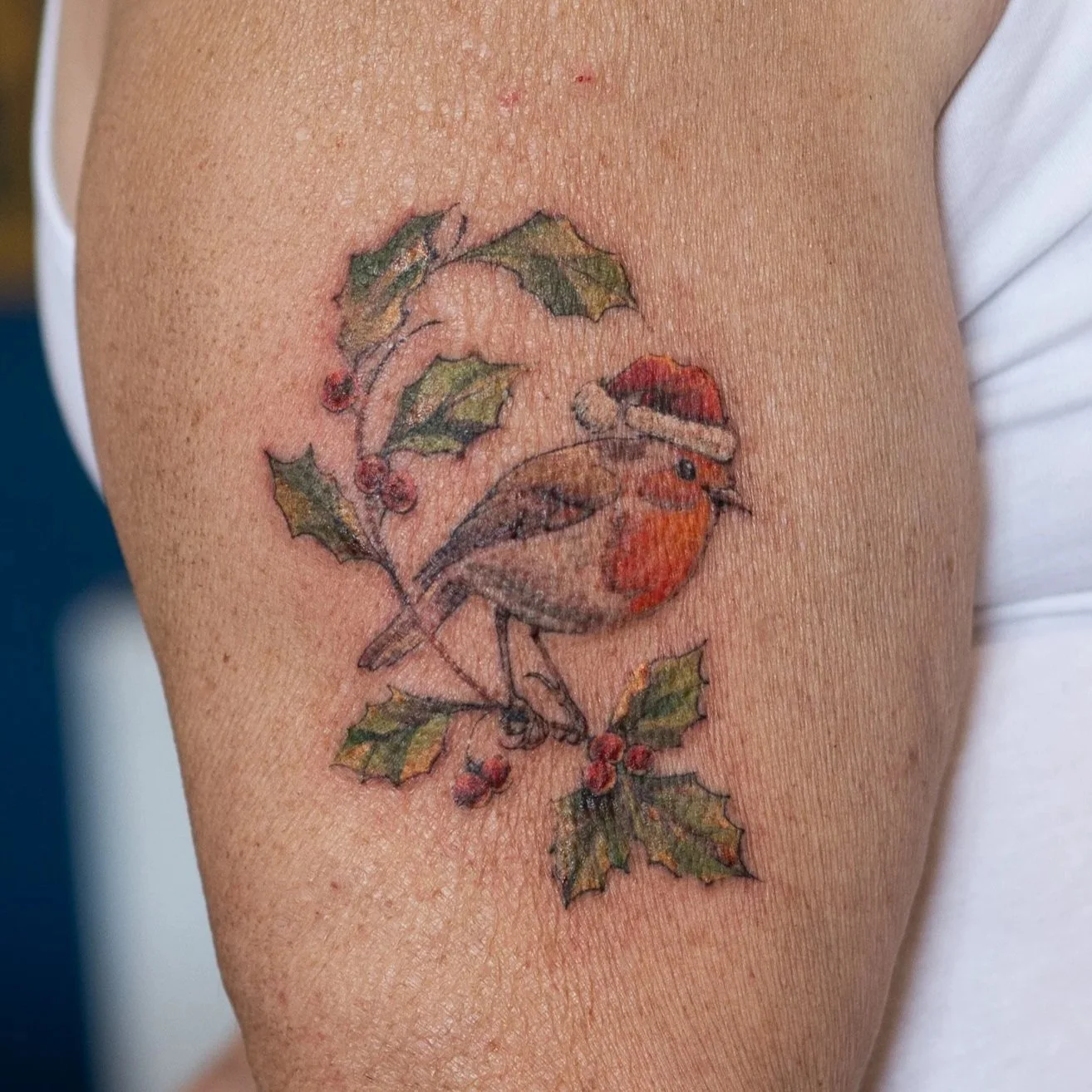 Robin Tattoo done in Wheatley, Oxford and Thame