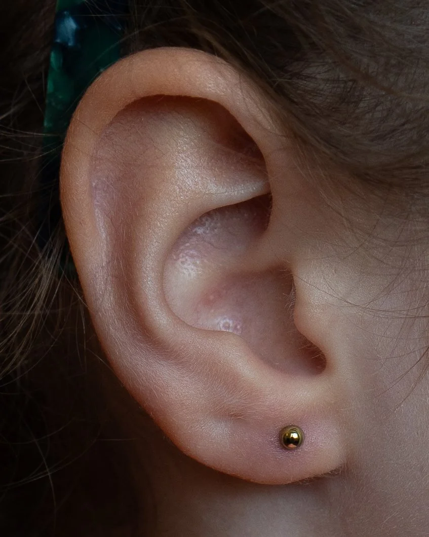 Childrens Lobe Piercings Oxford, Wheatley, Thame, Oxfordshire