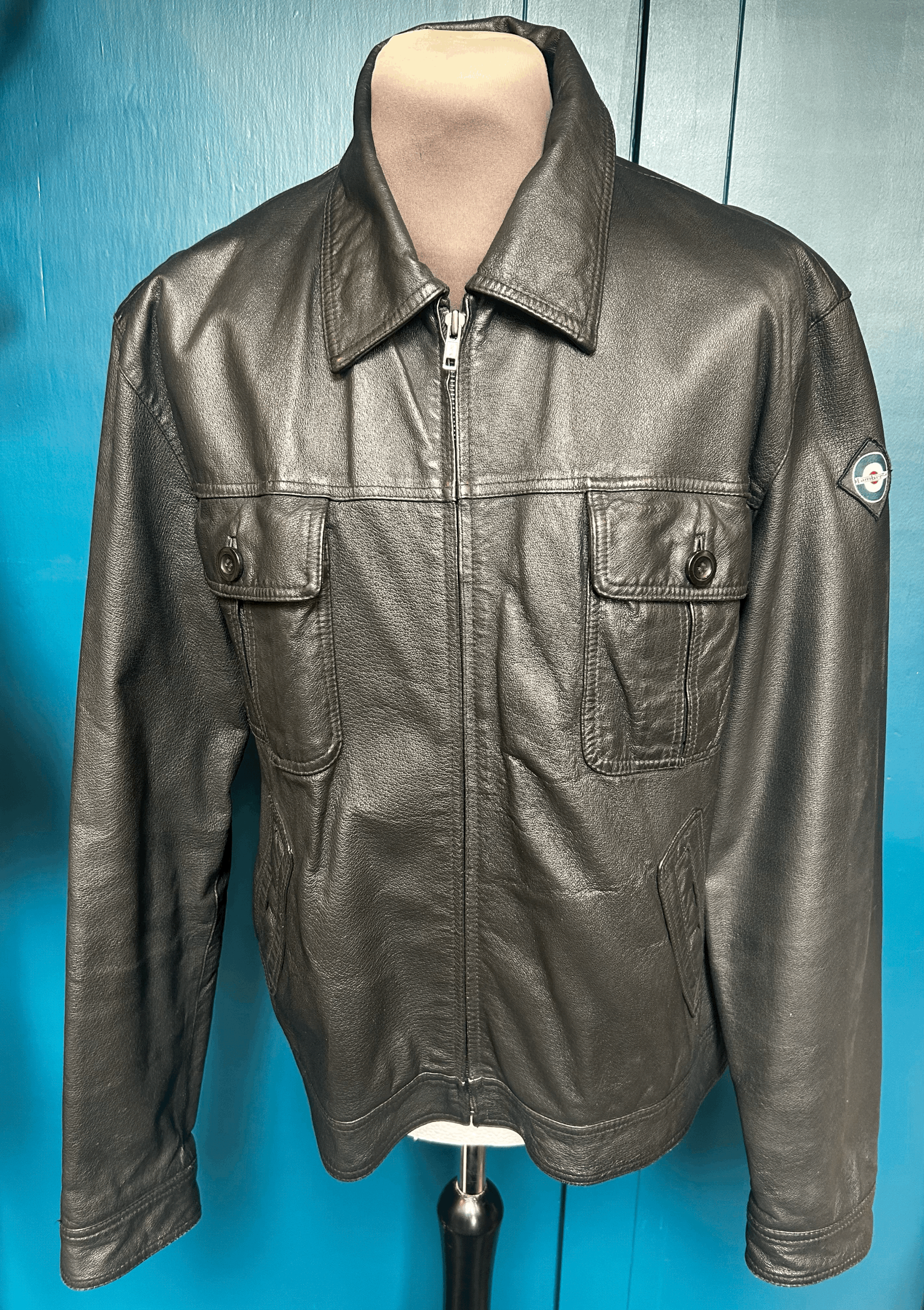 Lambretta Carnaby Street Leather Jacket XL
