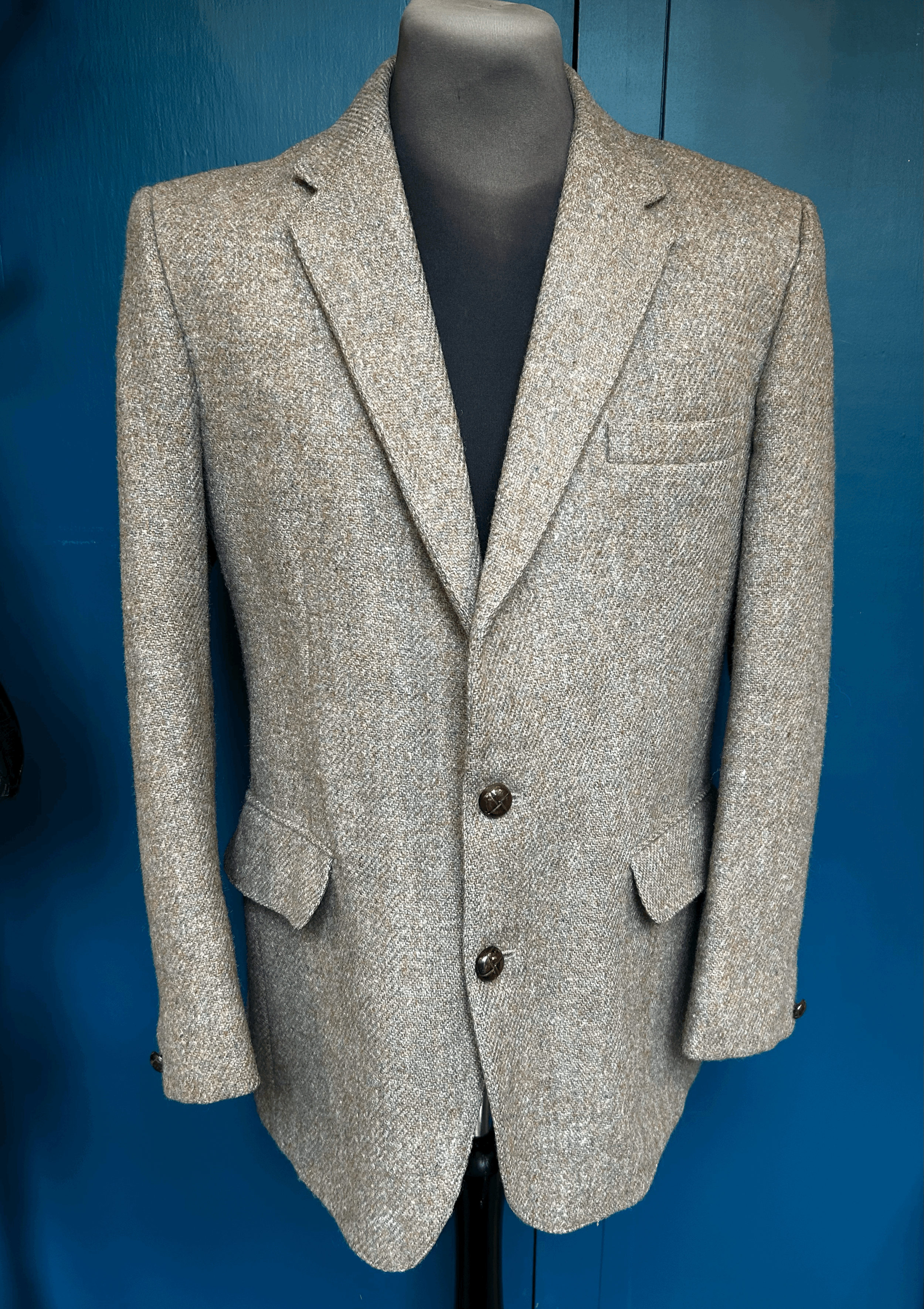 Brown Harris Tweed Jacket