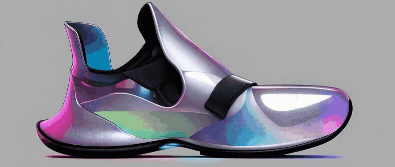 Gen-4 Turbo camera sweep around the sneaker 377127109.mp4.gif