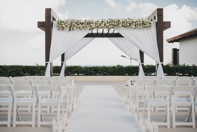 Wedding at Secrets Playa Mujeres