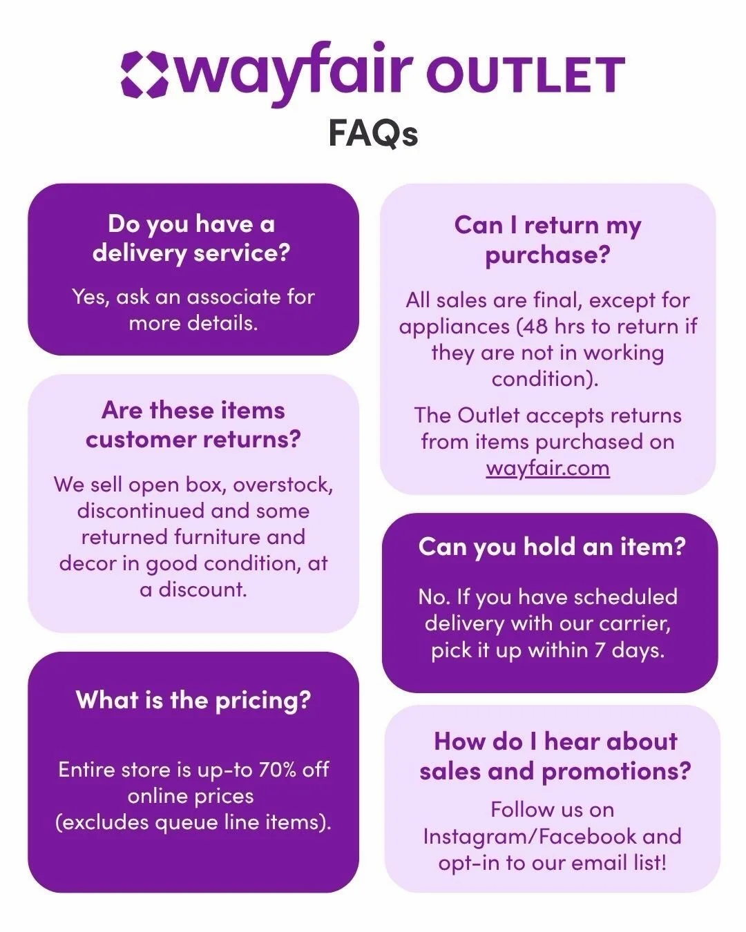 Any other questions? Drop them in the comments!
#wayfair #wayfairoutlet #orlando