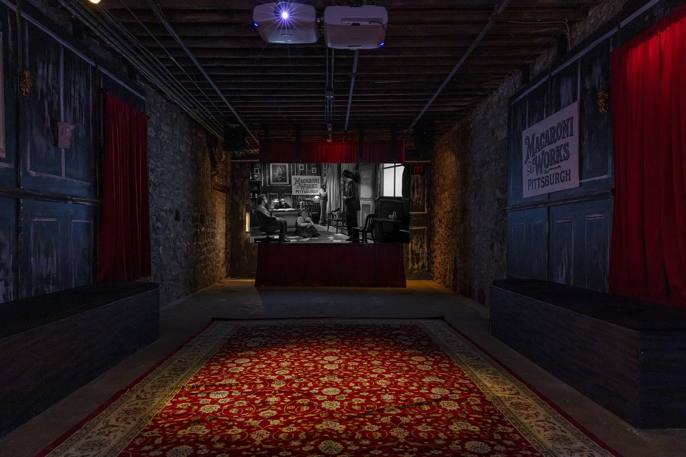 Installation views of The Hidden Shift with photos by Tom Little, The Mattress Factory