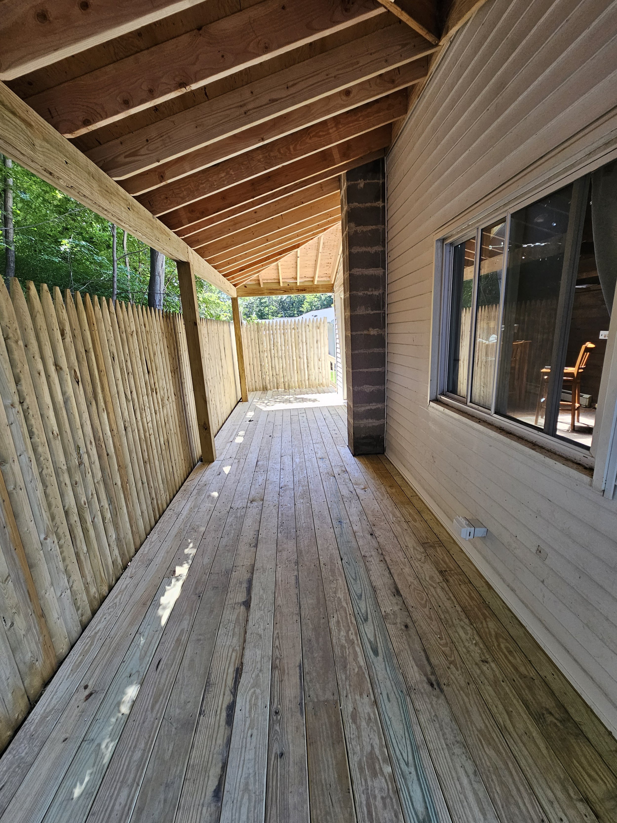 Toryfort Worcester Deck ,Fence, Roof