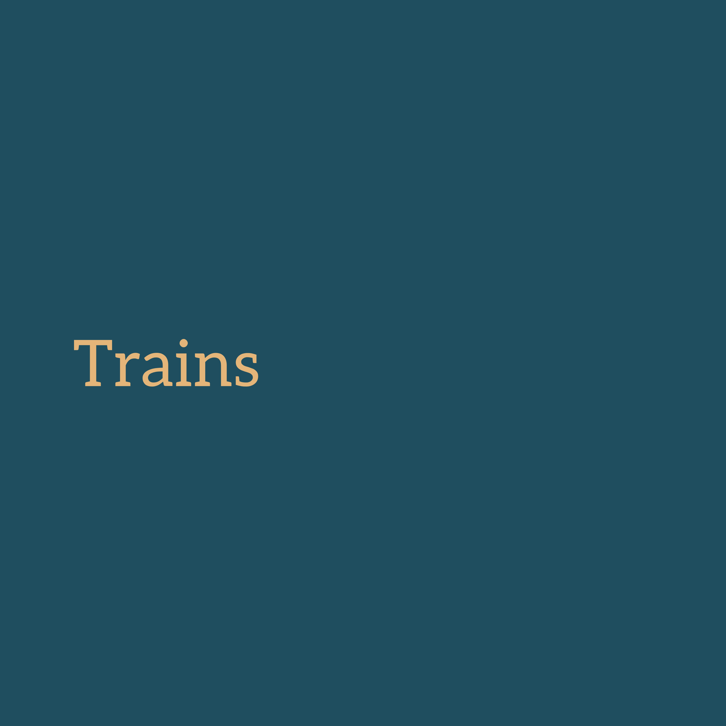 Trains information which trains to book