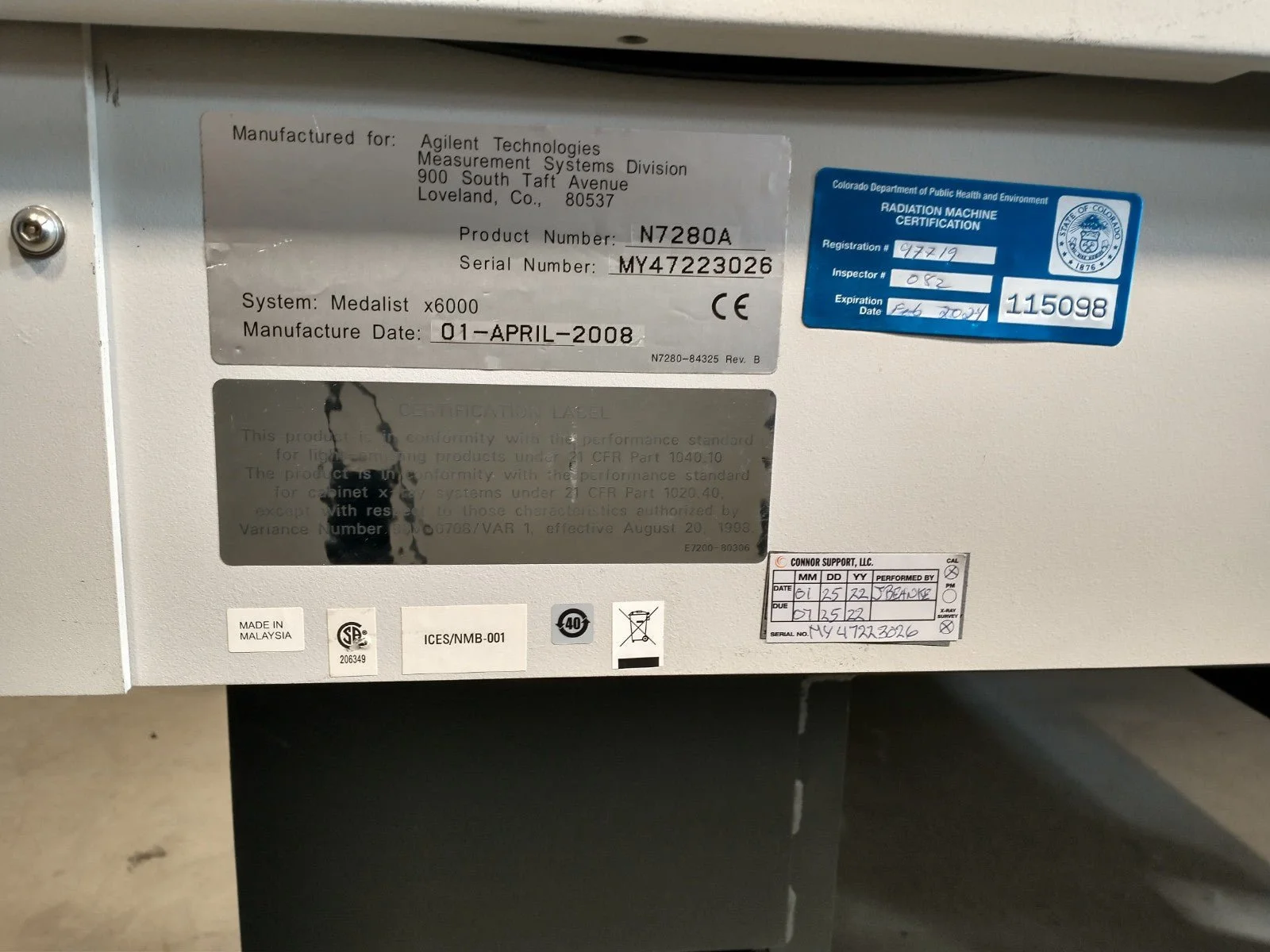Sale - Agilent X6000