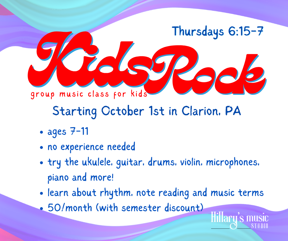 Kids Rock class