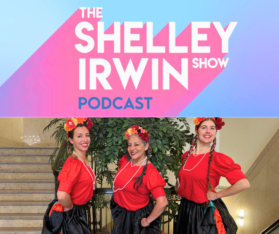 Interview at Shelley Irwin's show featuring Dia de los Muertos Fall Series