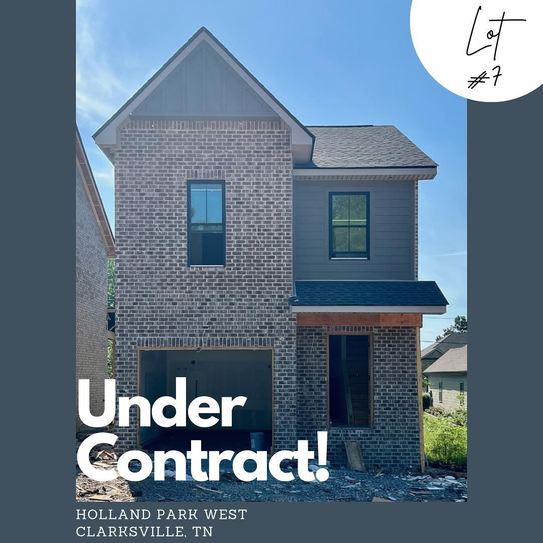 Lot 7 is Under Contract! 🎉🍾🏡