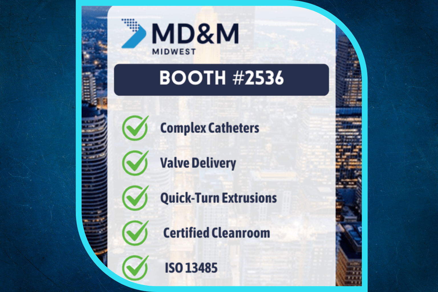 Connect with Prevailing Medical at MD&amp;M Midwest — Booth #2536