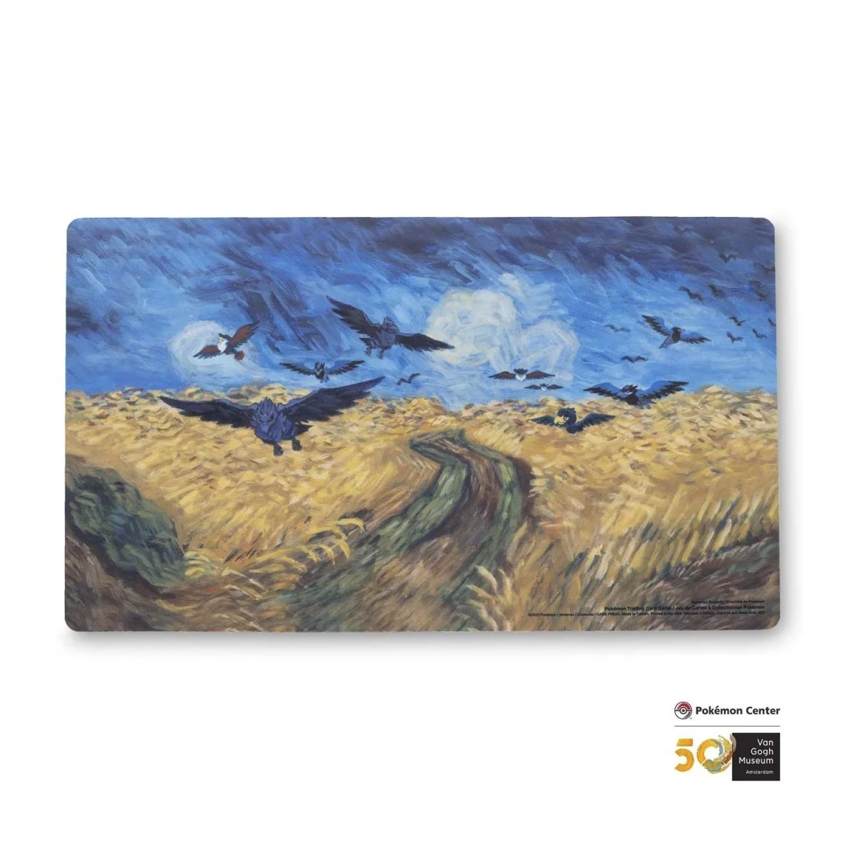 Corviknight Inspired by Wheatfield with Crows Playmat