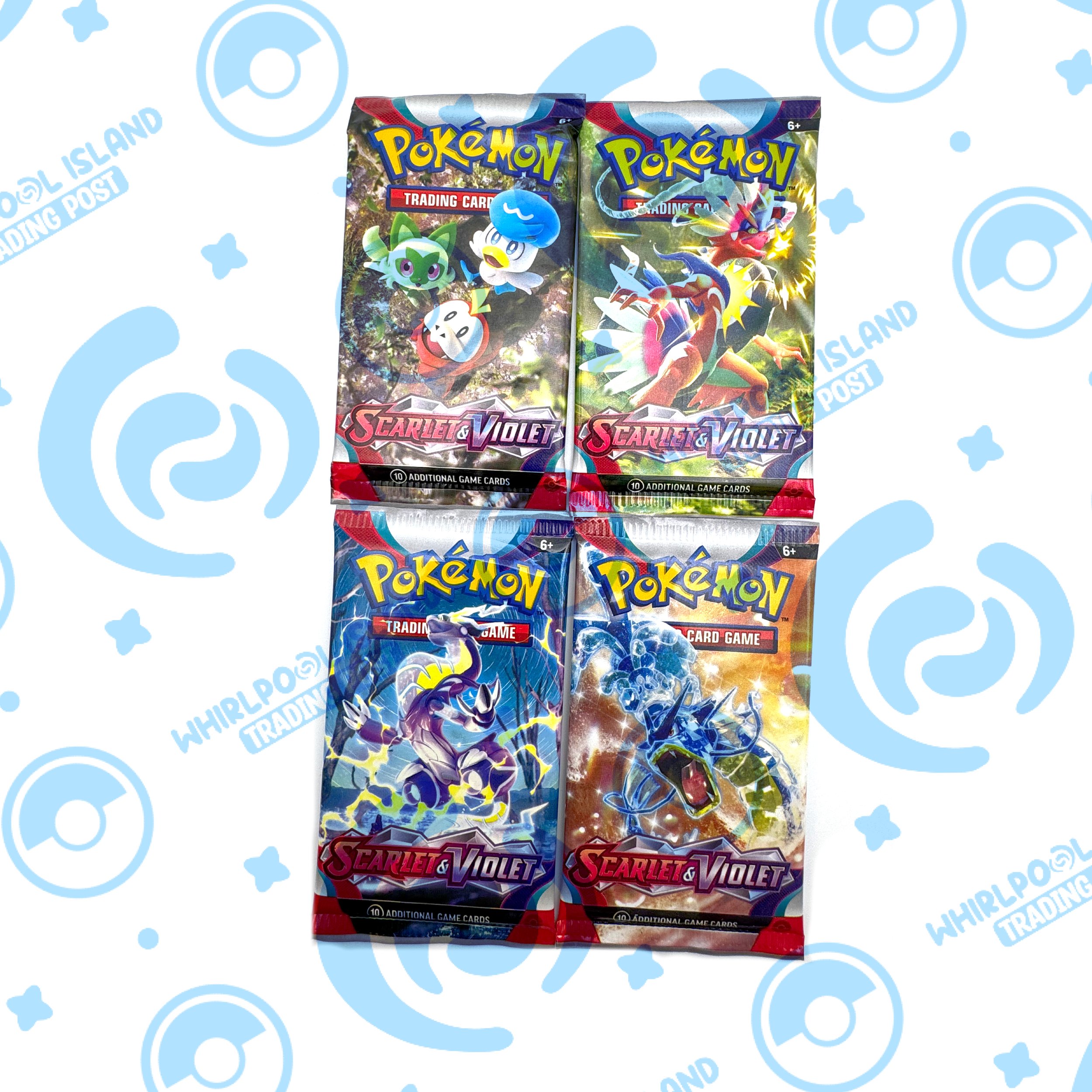 Pokemon Booster Pack Art Set - Scarlet & Violet