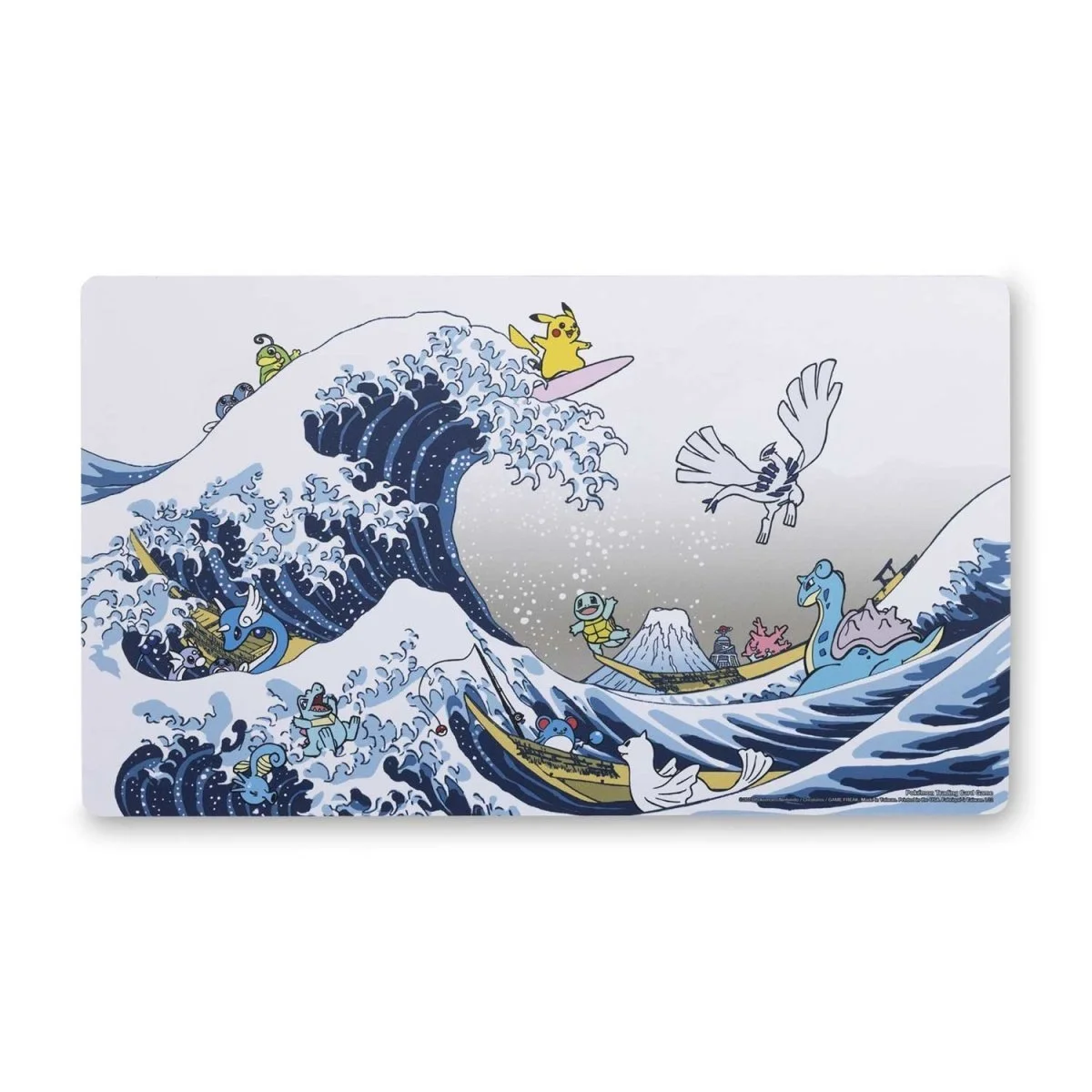 Great Wave HOKUSAI Pikachu & Friends Playmat