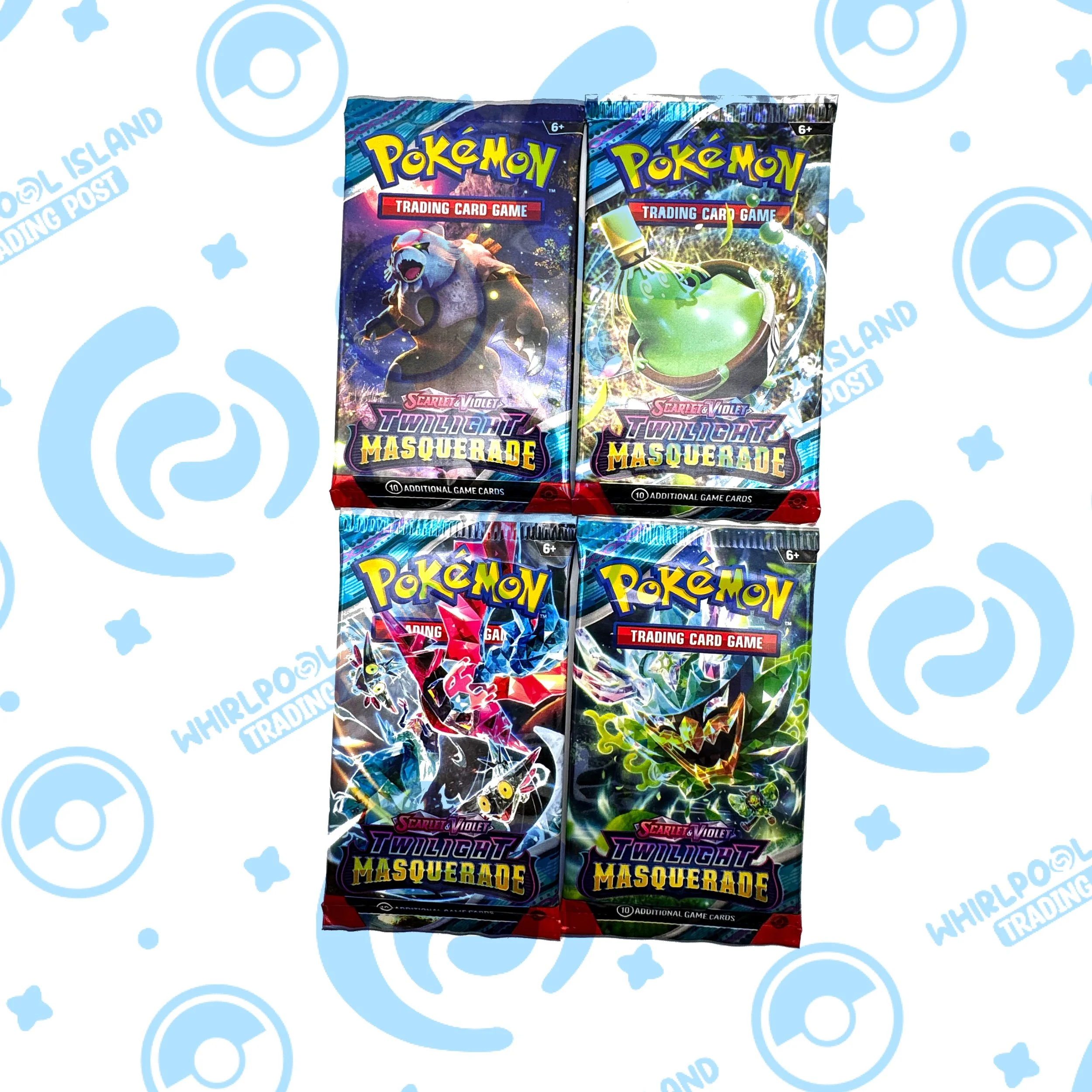 Pokemon Booster Pack Art Set - Twilight Masquerade