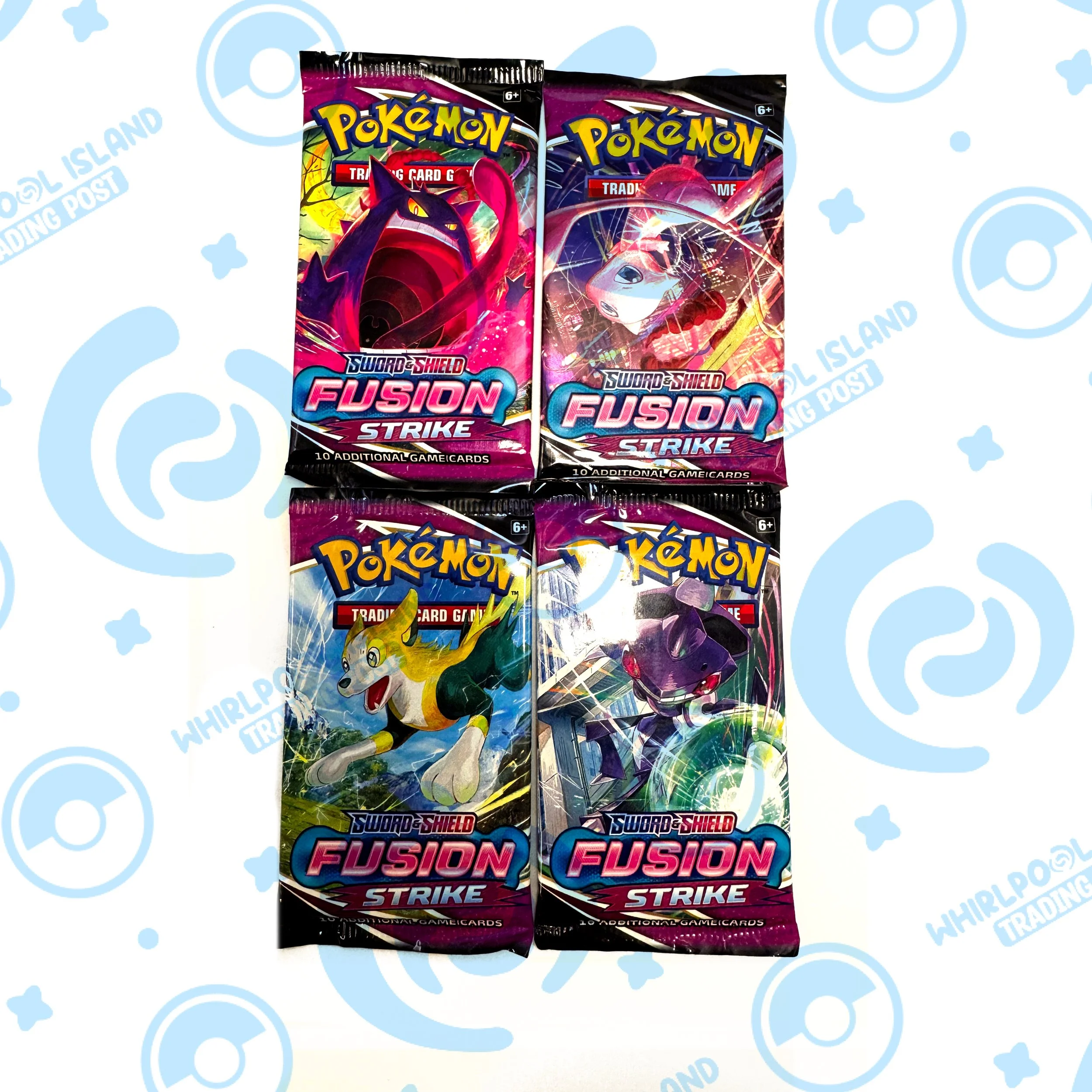 Pokemon Booster Pack Art Set - Fusion Strike
