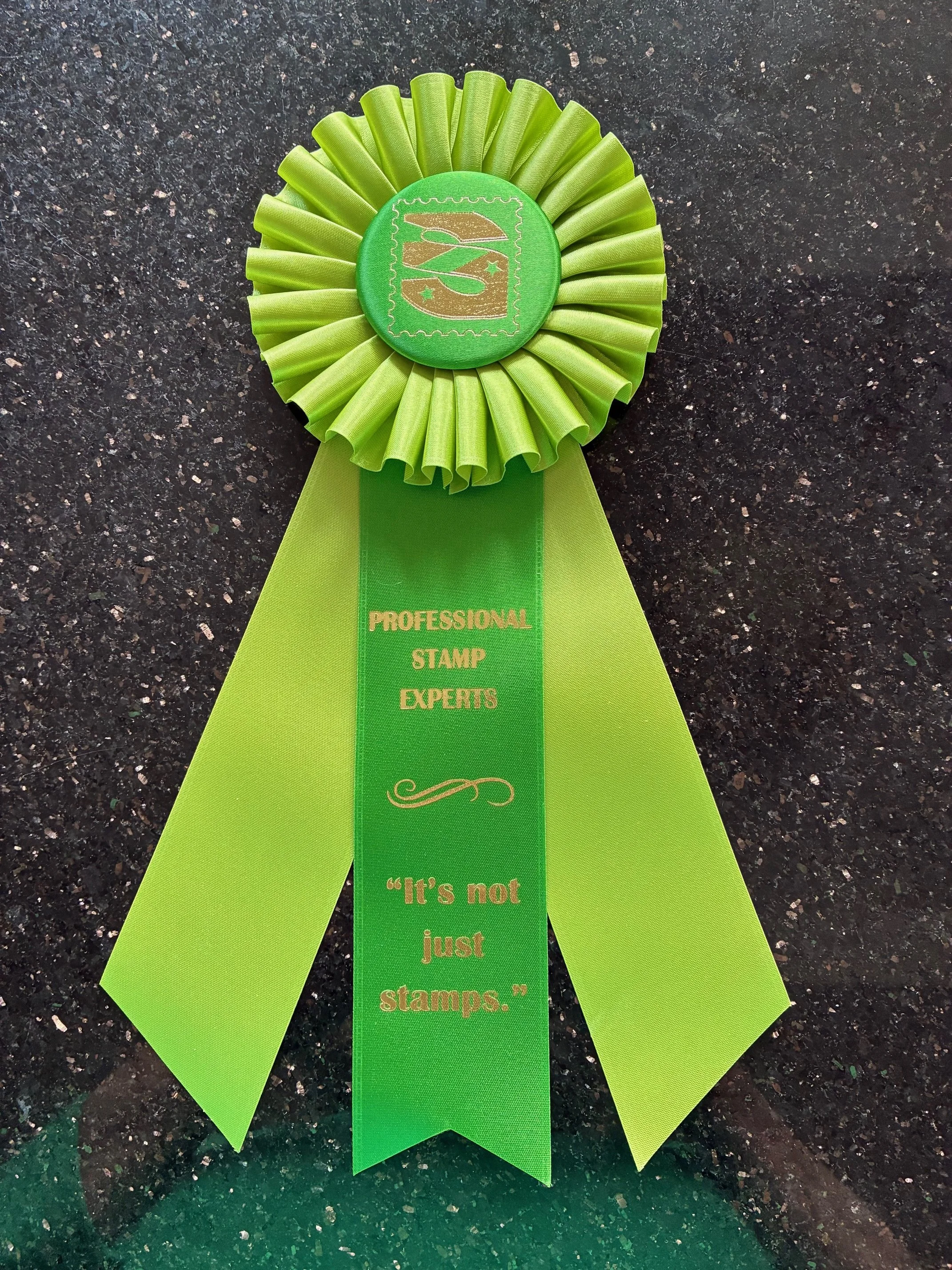 It's Not Just Stamps - Professional Stamp Experts Award