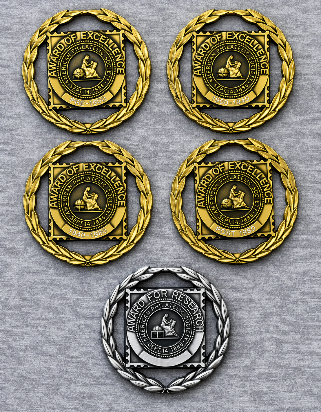 American Philatelic Society Awards of Excellence and Research Medal