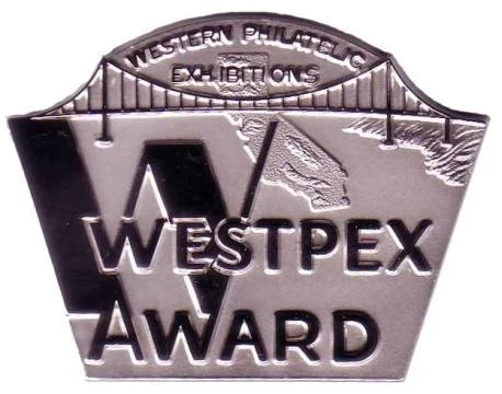 The 1964 WESTPEX silver award medal