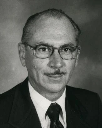 Portrait of William J. Oliver, the third WESTPEX chairman