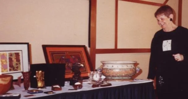 A WESTPEX Court of Honor display showing rare philatelic material