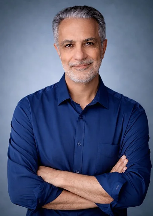 Portrait of Behruz Nassre-Esfahani, the current WESTPEX chairman