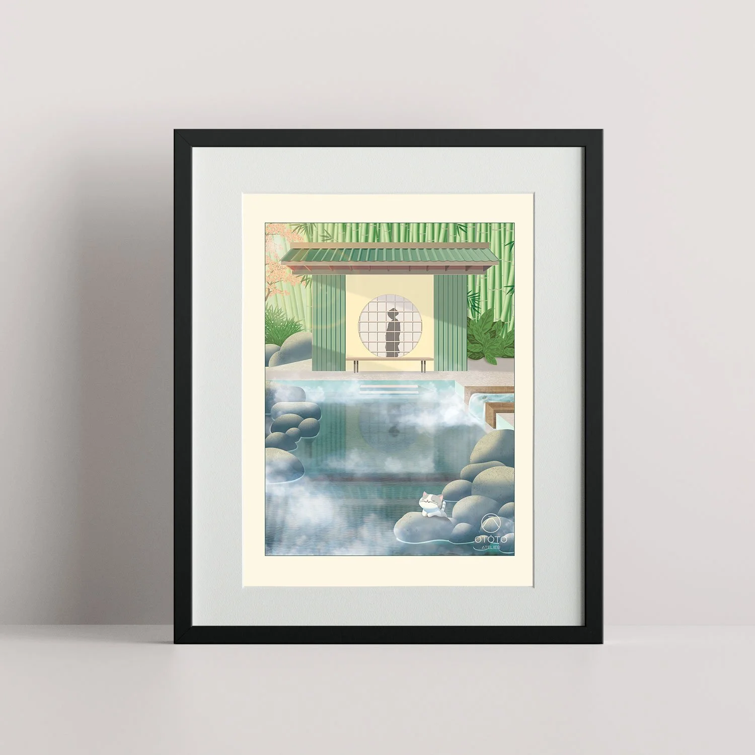 Affiche “Onsen”