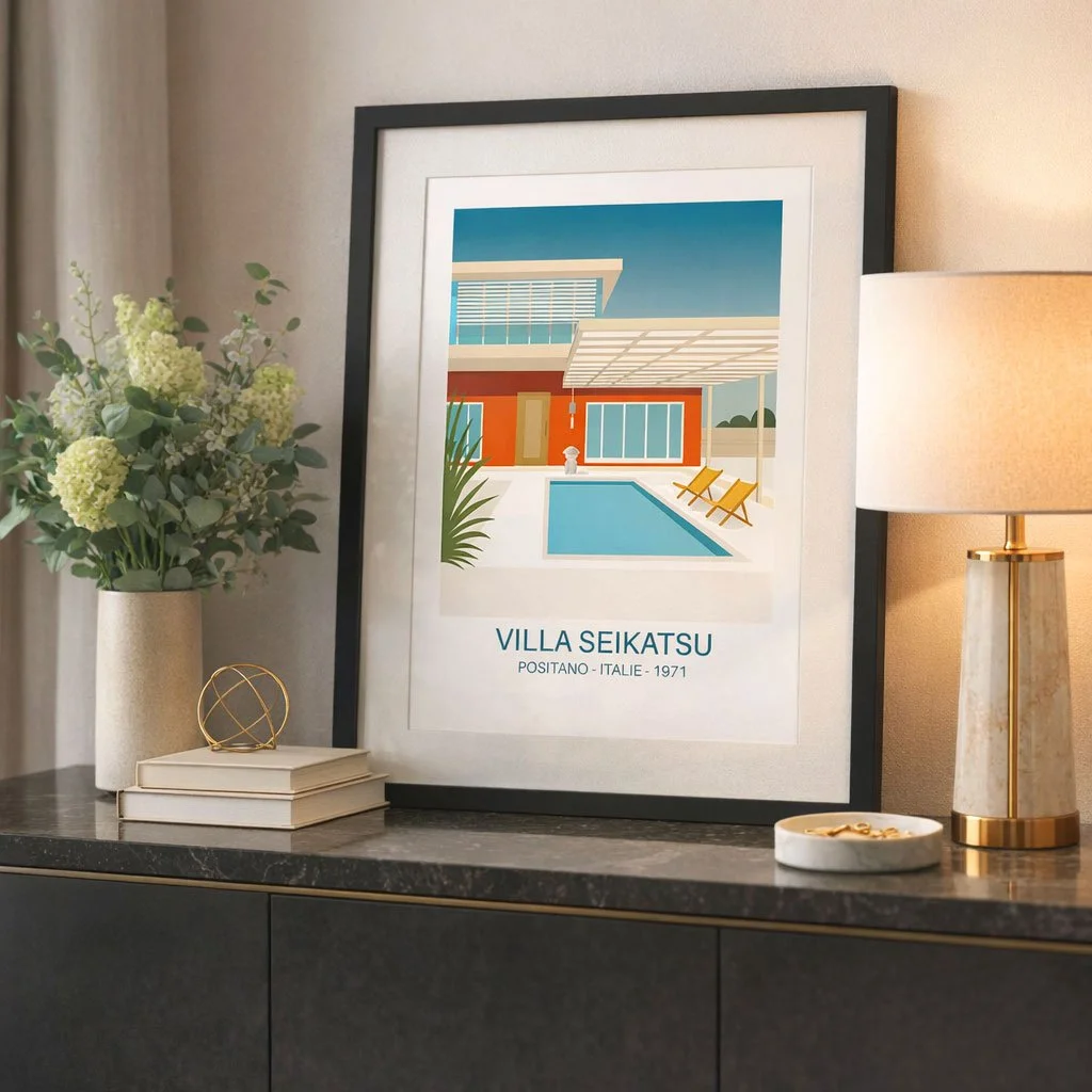 Affiche “Villa Seikatsu"