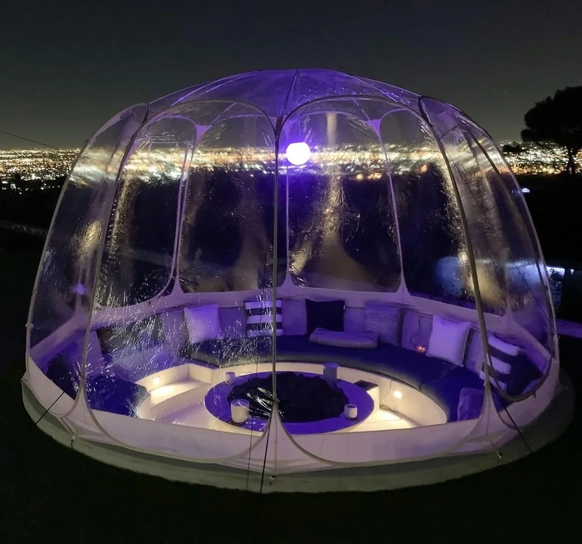 Bubble tent  kdluxuryevents