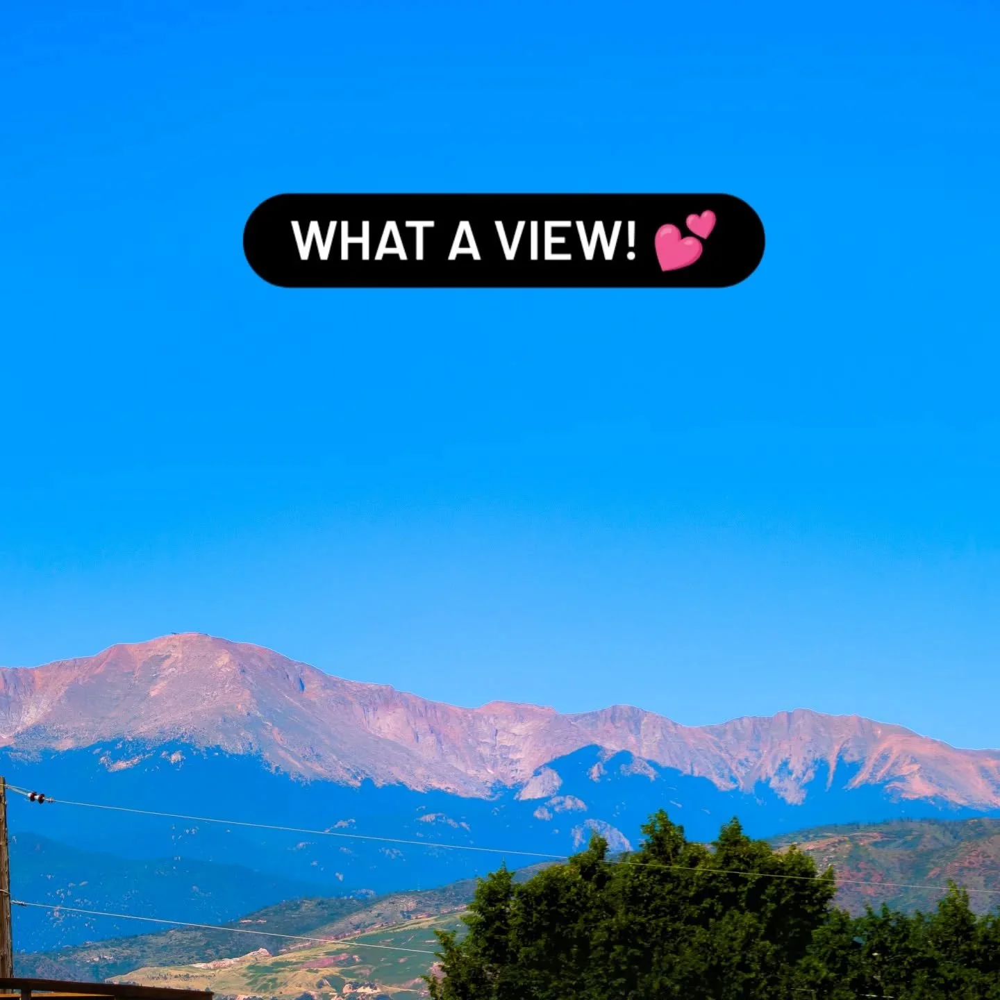 Love the view at Rocky Mountain Groom Expo! We have had a blast so far. Would you share some awesome views from your place this morning? 😍