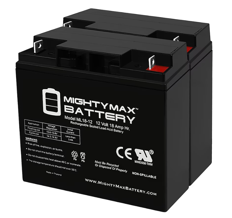 WKA12-18NB Werker 12V 18Ah Sealed Lead-acid Replacement Battery