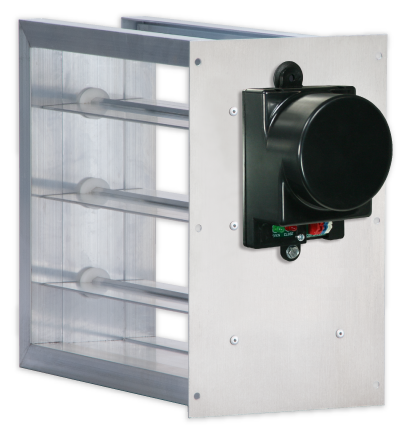 102416 Braeburn 16H X 24W 24V PWR OP/PWR CL DAMPER
