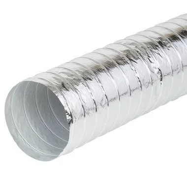 050 Atco Rubber 12" x 25' Non-Insulated Flexible Duct