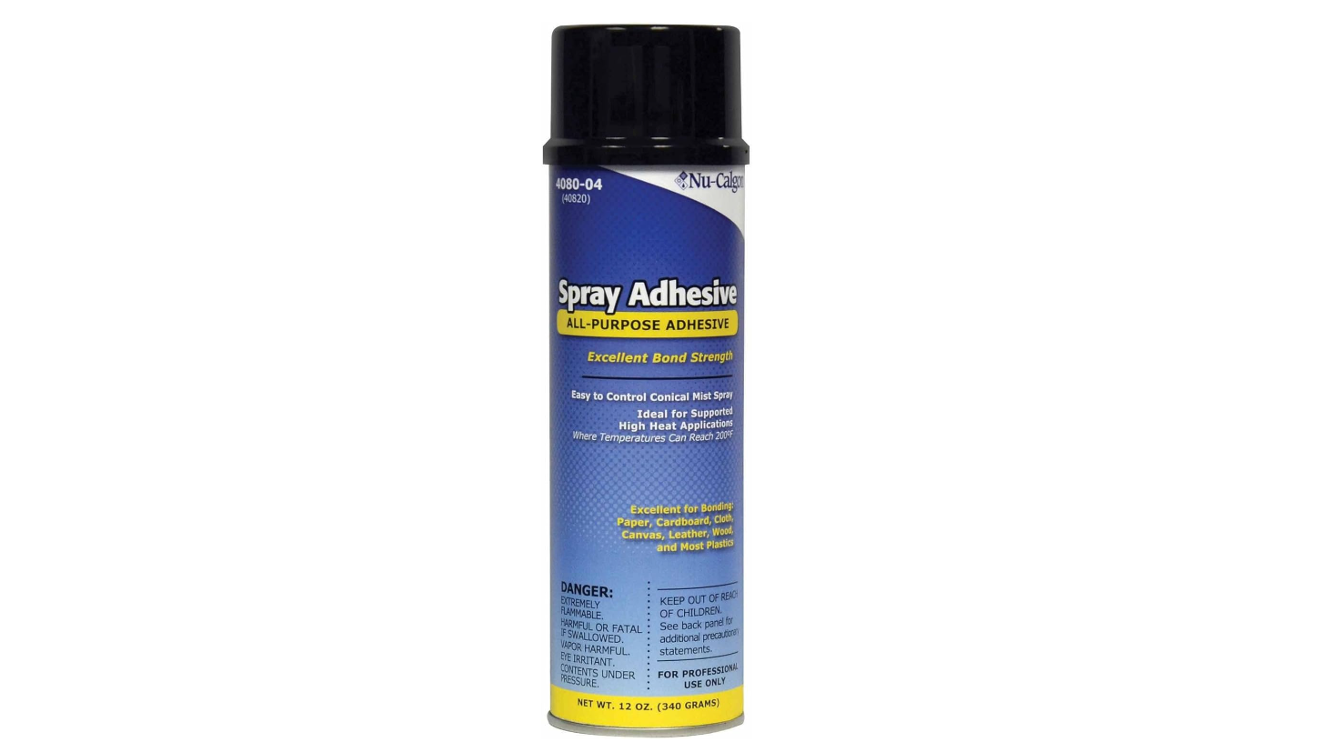 Nu-Calgon 4080-04 (12 oz. Can) Spray Adhesive