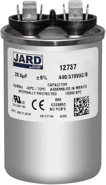 61080602 Friedrich Dual Run Capacitor (50+20 MFD)