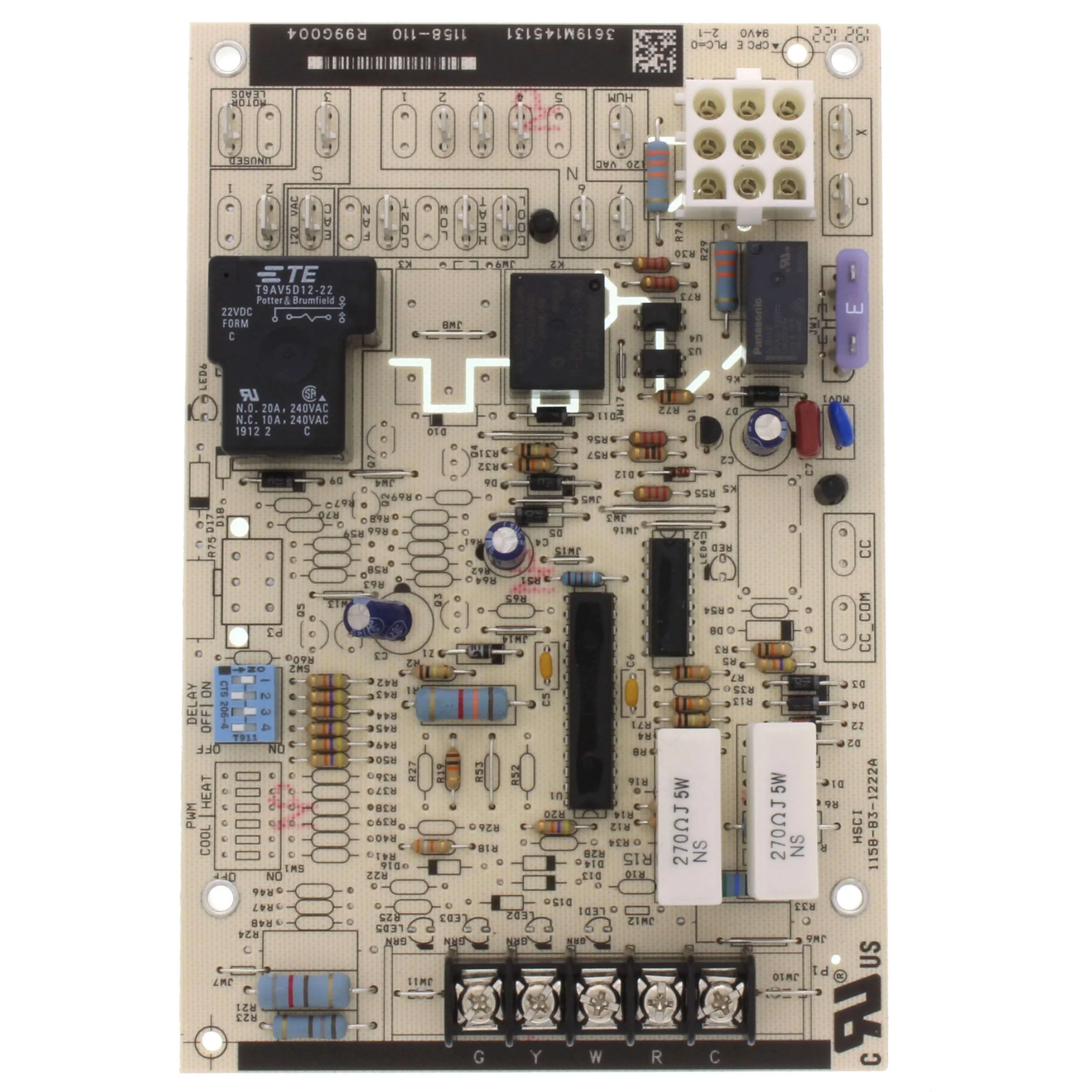 Rheem R99G004 Fan Timer Control Board
