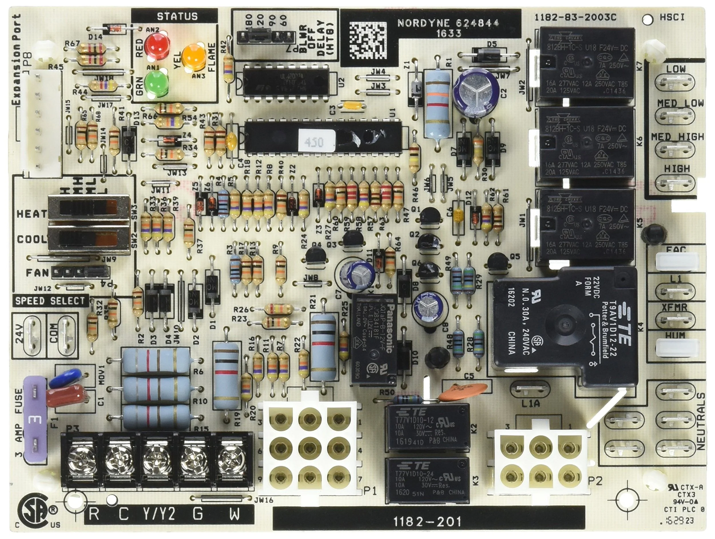 Nordyne 920915 Furnace Control Board