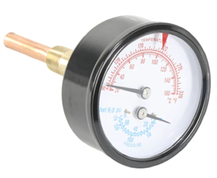PT1088 / H25-15 Combination Temperature & Pressure Gauge