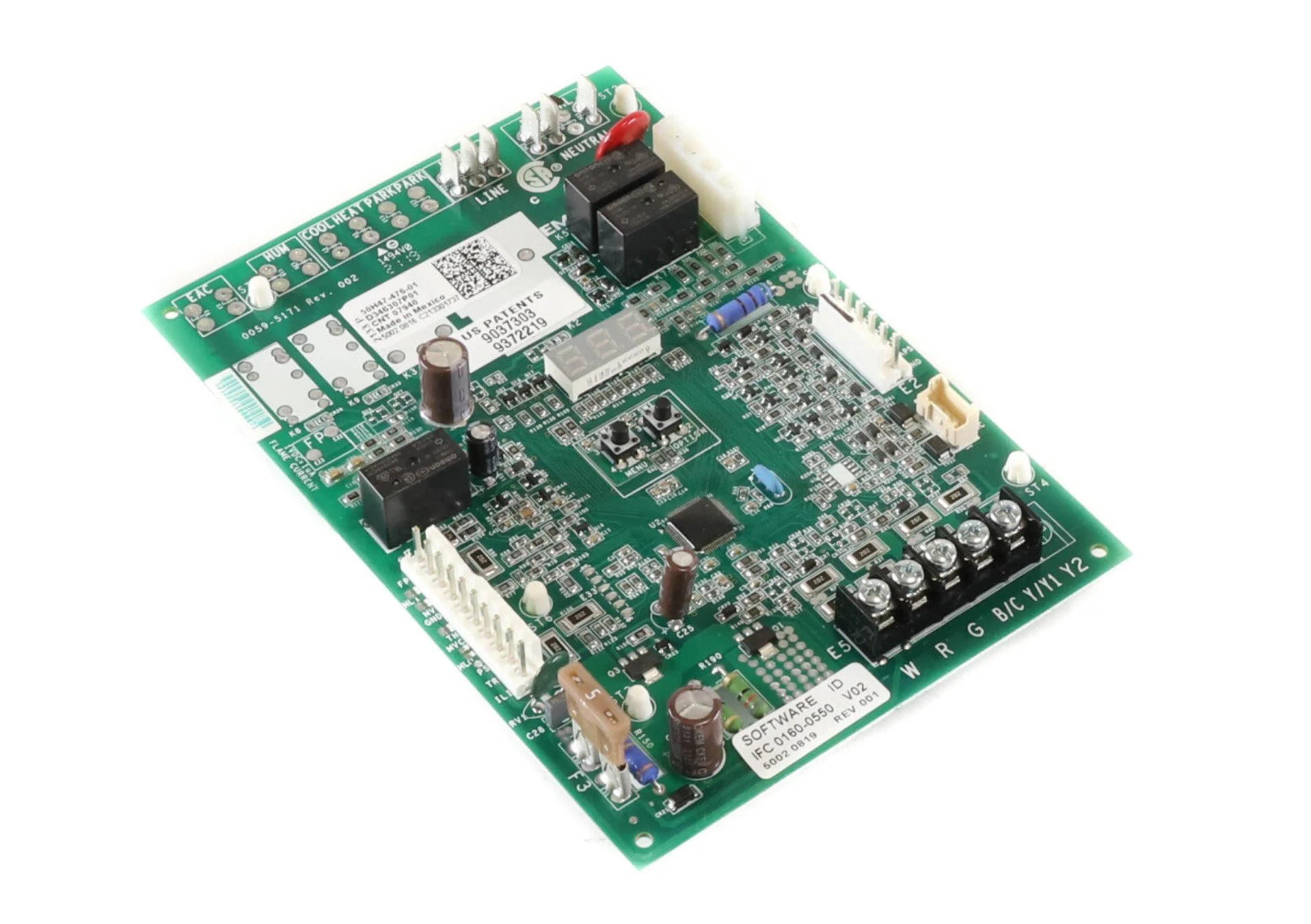 Trane CNT07940 Integrated Furnace Control Board