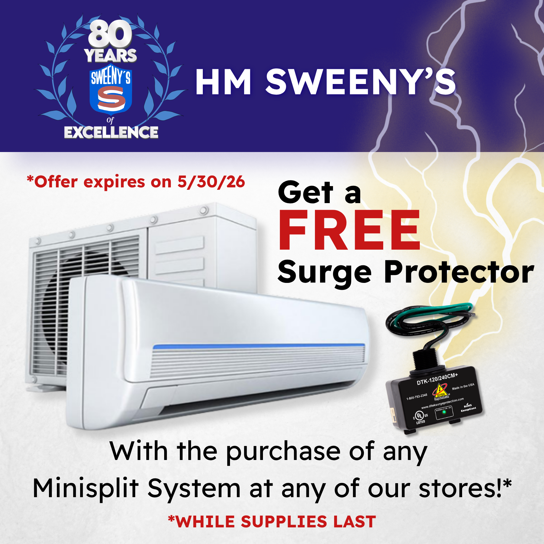 Surge Protector Minisplit Promo AD.png