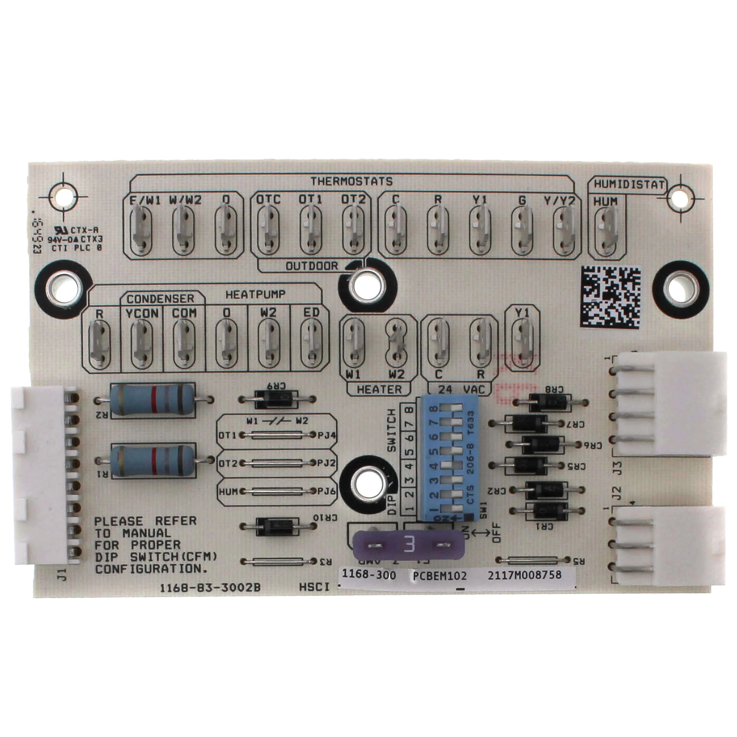 Goodman PCBEM102S Fan Control Board