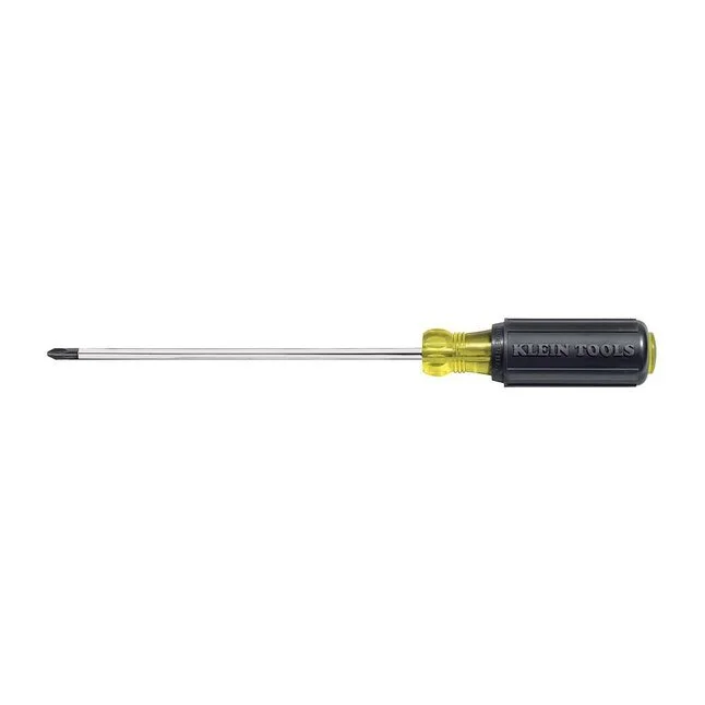 Klein 603-10 #2 Phillips Screwdriver, 10-in Shank