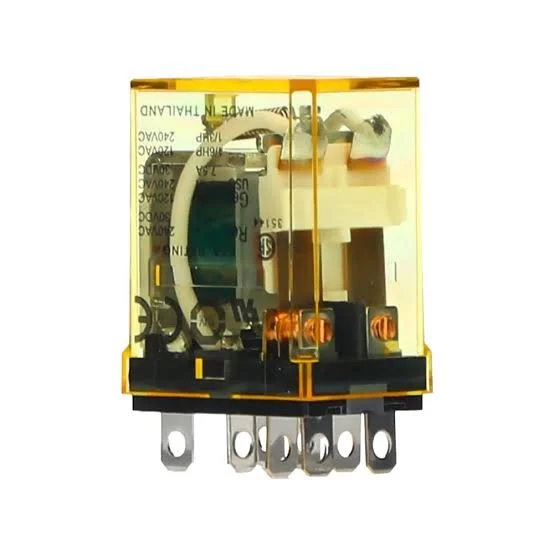 RH2B-UAC24V IDEC DPDT Plug-In Relay 24 VAC 10 A