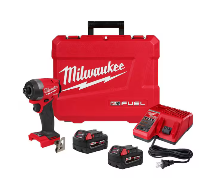 2953-22 Milwaukee M18 FUEL™ 1/4" Hex Impact Driver Kit