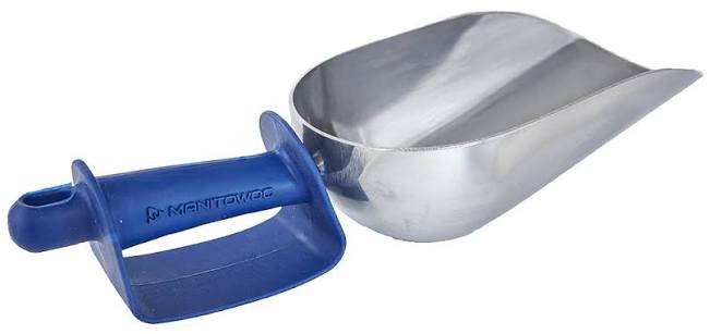 100023 Manitowoc 38 oz Metal Ice Scoop