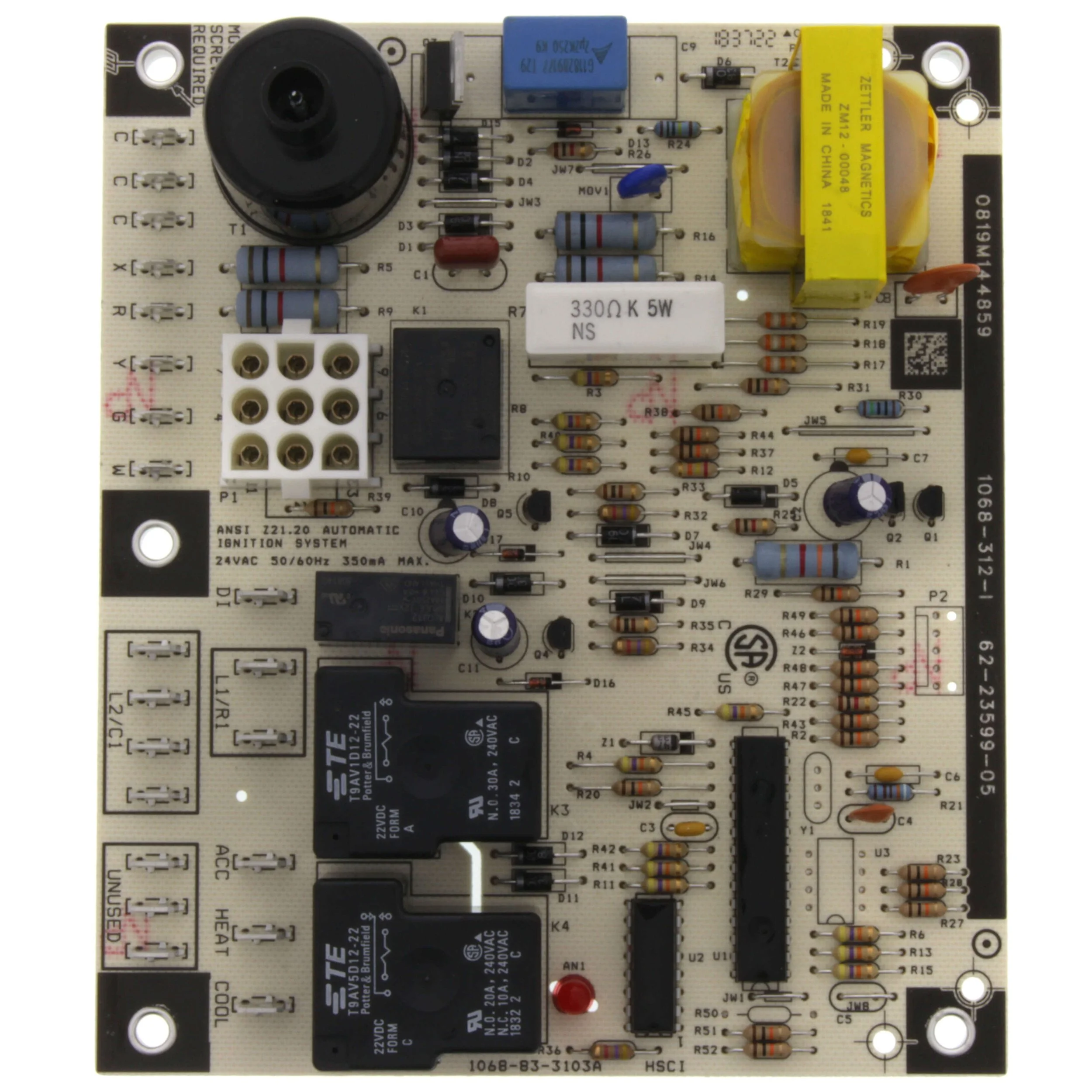 Rheem 62-23599-05 Integrated Furnace Control Board