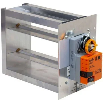 100912 Braeburn 9" H × 12" W 24V Power Open / Power Close Motorized Zone Damper